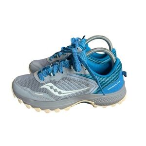 SAUCONY EXCURSION TR 15 TRAIL RUNNING SHOES SIZE 7.5W Women’s
Blue and Gray